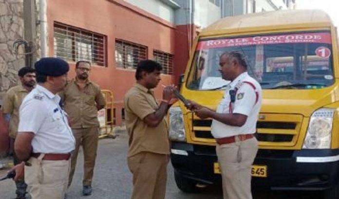 bengaluru school bus