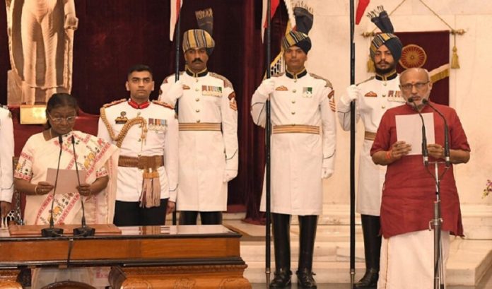 CP Radhakrishnan Oath