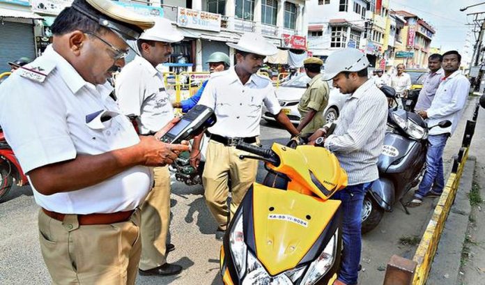 traffic police in karnataka