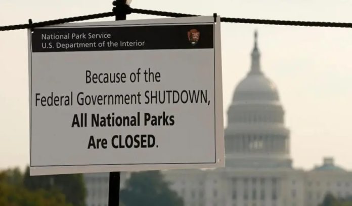 america govt closed