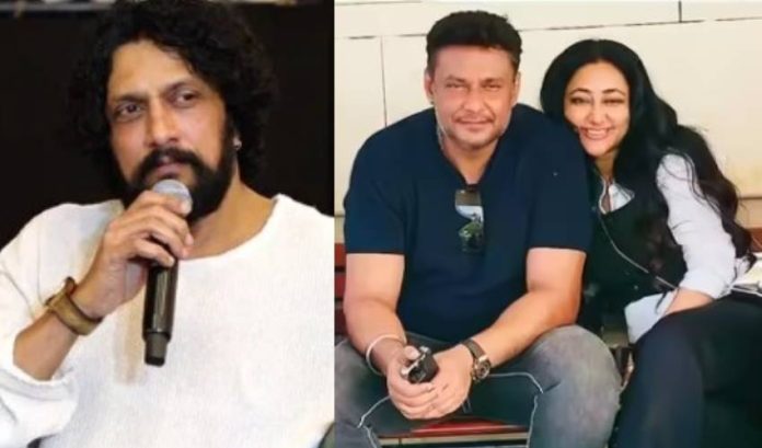 sudeep- darshan wife