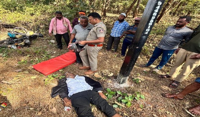 bike accident in sagar