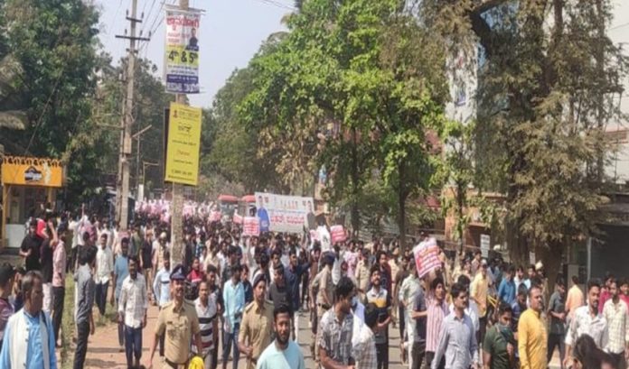 DHARWAD protest