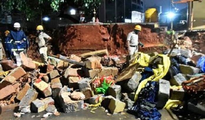 bowring hospital wall collapse