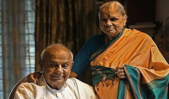 hd devegowda wife