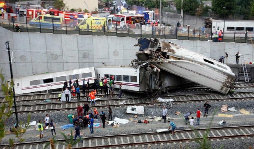 64 Killed As 2 High-Speed Trains Collide In Spain